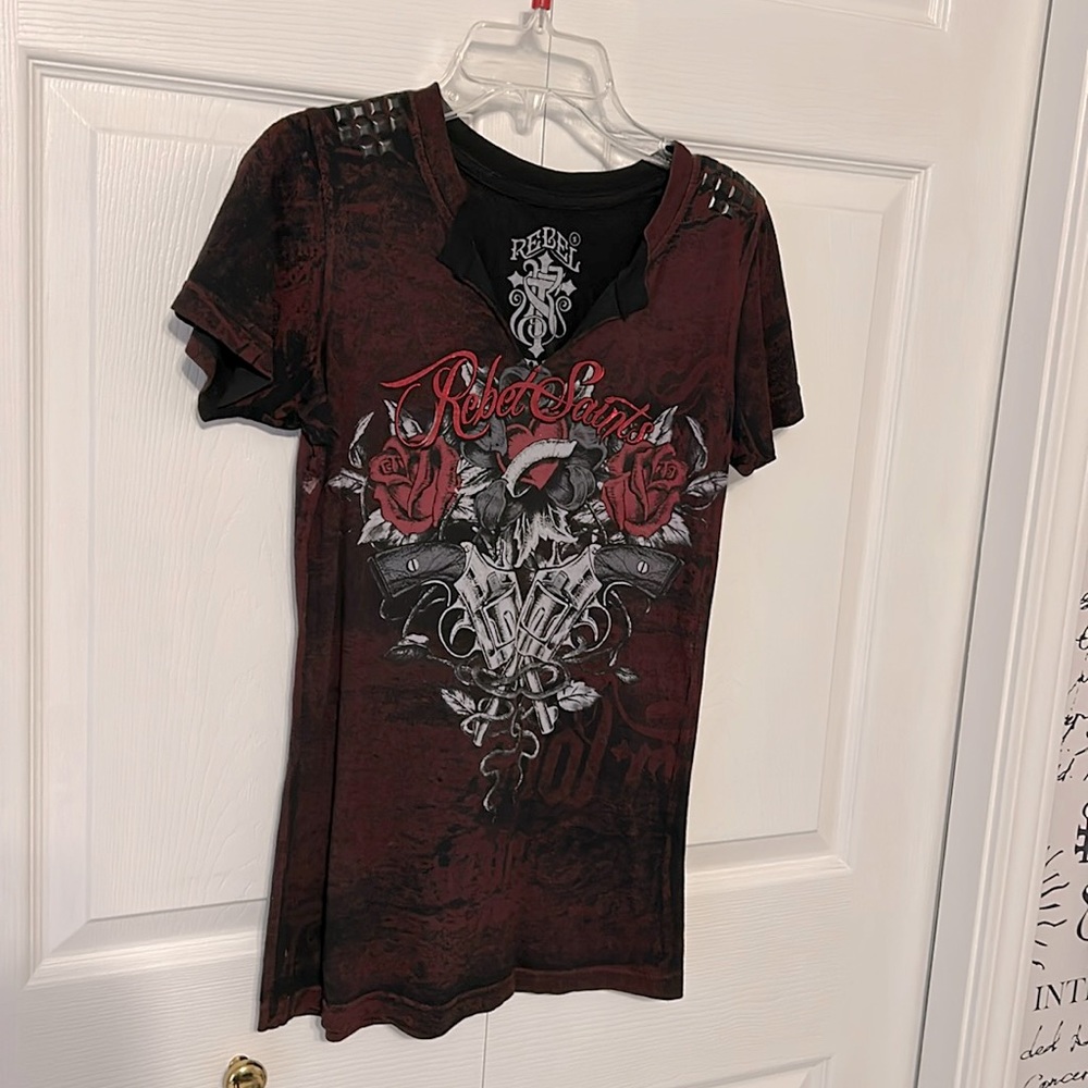 Red Rebel Saints t-shirt